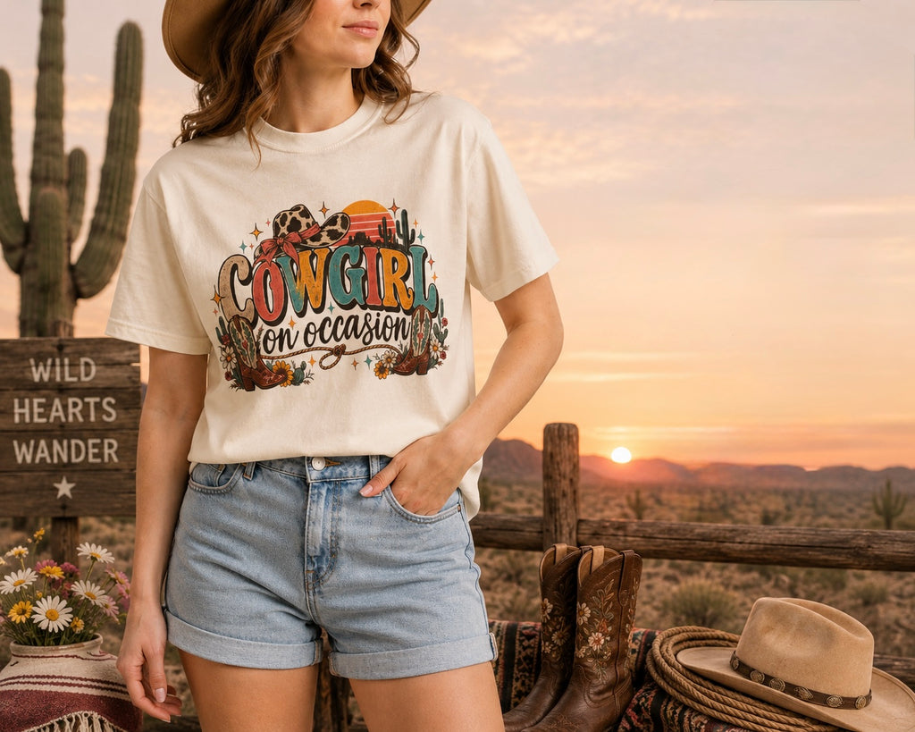 Cowgirl on Occasion